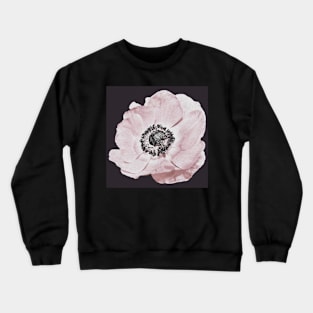 Flower, Flower print, Plant print, Scandinavian print, Trendy print, Styled, Pillow, Modern art, Wall art, Print, Minimalistic, Modern Crewneck Sweatshirt